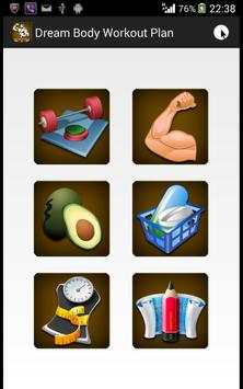Dream Body Workout Plan screenshot 1
