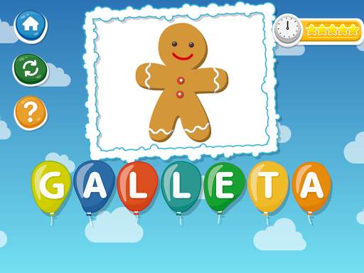 Juegos Educativos. Deletrear screenshot 1