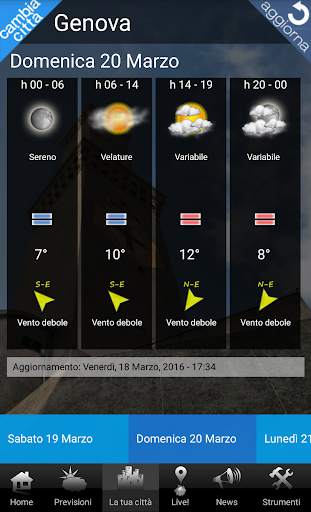 Meteolanterna скриншот 3
