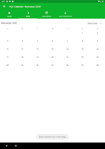 Hijri Islamic Calendar- Ramadan 2020 screenshot 8