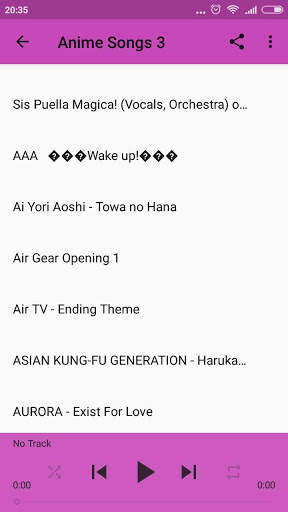 Anime Music Offline screenshot 6