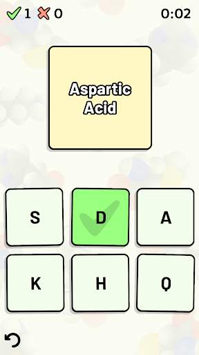 Amino Acid Quiz скриншот 3