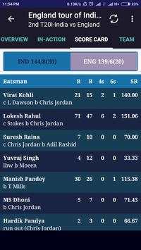 CrickUB-Live Cricket Score screenshot 3