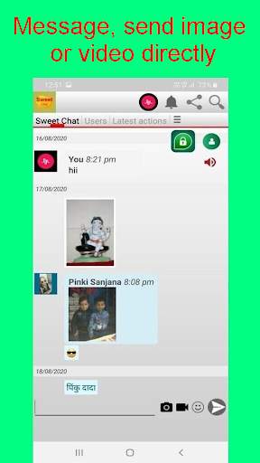 Sweet Chat – Chat Meet Date 2 تصوير الشاشة