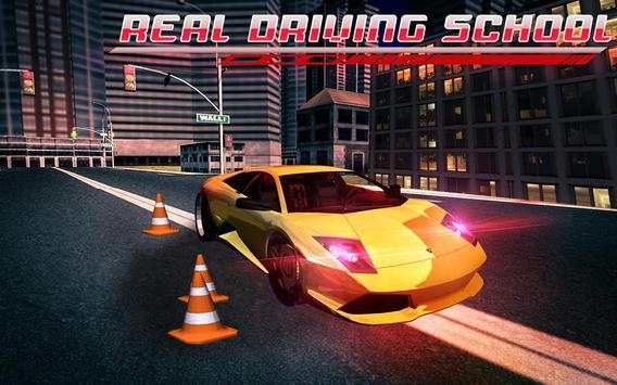 Modern Car Driving School 3D screenshot 1