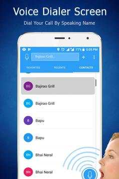 Voice Call Dialer - Speak to Caller Name скриншот 2