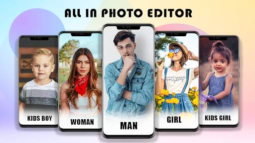 Smart Photo Editor : Man, Woman & Kids - 2021 screenshot 1