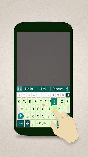 ai.keyboard theme for WhatsApp screenshot 2
