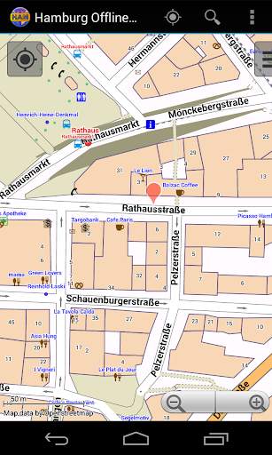 Hamburg Offline City Map screenshot 5
