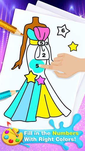SuperStar Drawing for Kids- Free Games for Girls screenshot 7