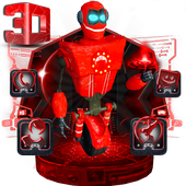 3D AI Robotics Launcher Theme icon