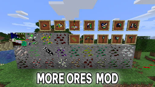 More Ores Mod Minecraft PE screenshot 3
