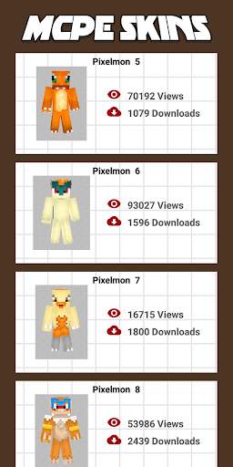 Skin Pixelmon For Minecraft screenshot 3