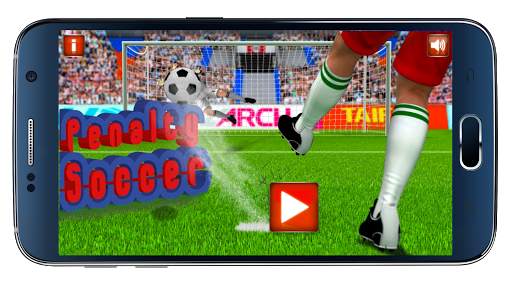 Penalty soccer challenge (Offline Game) screenshot 1