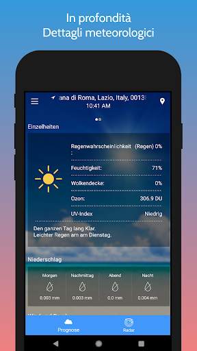 Radar e previsioni meteo screenshot 2