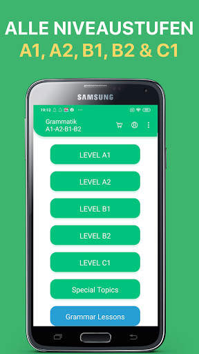 Deutsch Lernen A1-A2-B1-B2 Gratis Grammatik Übung screenshot 4