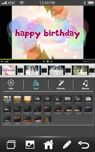 อวยพรวันเกิด ภาพเคลื่อนไหว screenshot 3