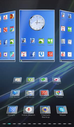 Next Launcher 3D Theme PC screenshot 5