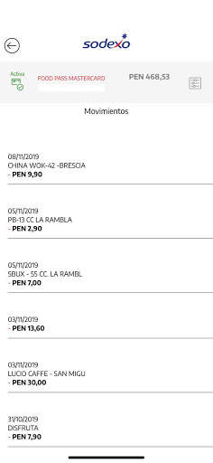 Sodexo Club Perú screenshot 3