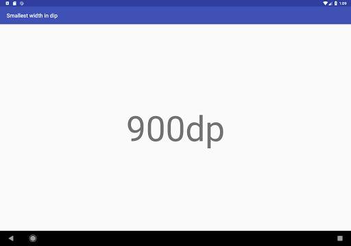 Smallest width in dip screenshot 3