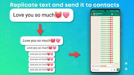 Text Repeater for Whatsapp screenshot 1