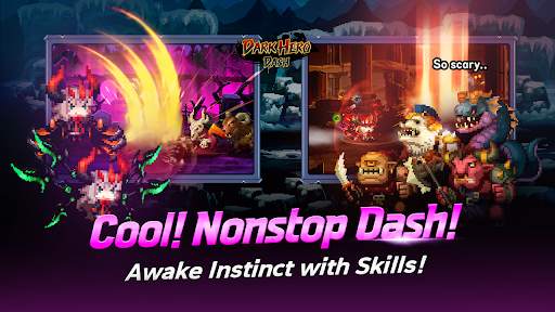 Dark Hero Dash : Idle RPG скриншот 1