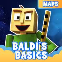 Baldi s Basics Maps for Minecraft logo