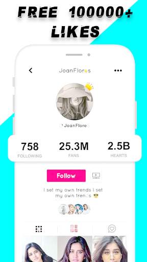 Get Free Followers for Likee & fans Likee - Views screenshot 3