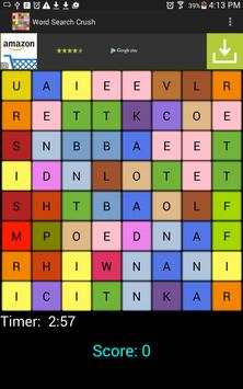 Word Search Crush Speedy screenshot 1