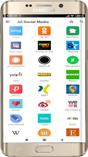 All Social Media and Social Network List screenshot 2