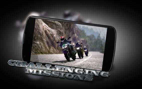 Road Racing Motorcycle Highway Traffic Rider Game screenshot 2