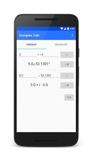 Complex Calc screenshot 1