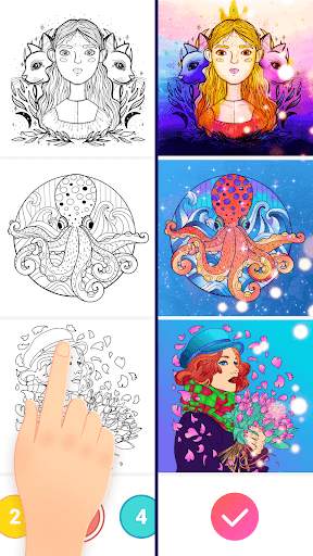Magic Paint: Color by number 6 تصوير الشاشة