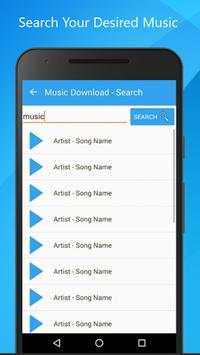 Mp3 music download screenshot 1