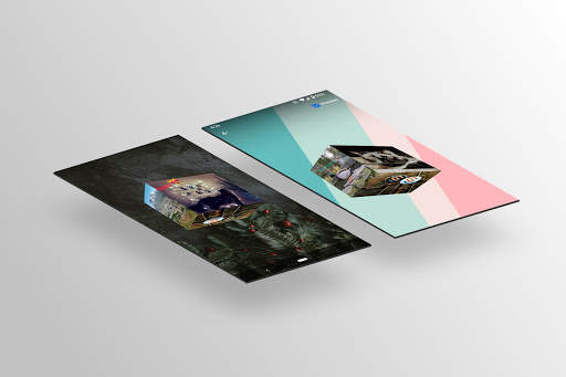 CubeD - Live 3D Cube Wallpaper Maker screenshot 1