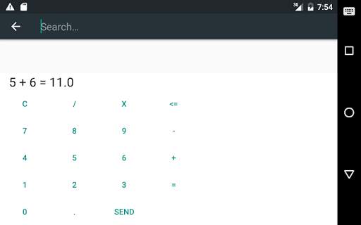 Calculator Keyboard screenshot 2