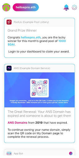 Ethereum Push Service (EPNS) | Staging Alpha screenshot 4