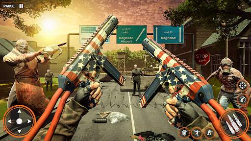 Game Bertahan Hidup Zombie 3D screenshot 2