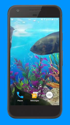 Oscar Fish Aquarium Video 3D screenshot 1