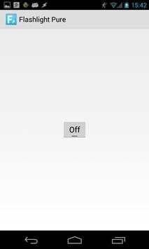 FlashLight Pure screenshot 2