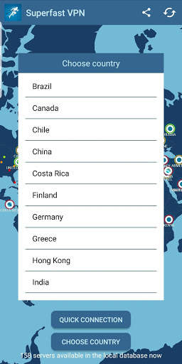 Superfast VPN : Best Unlimited Free VPN Proxy 2020 screenshot 3