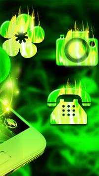 Green Black Clover Launcher Theme screenshot 3