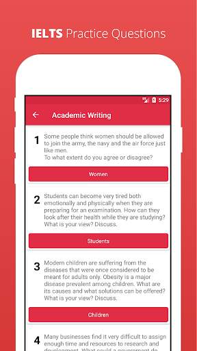 IELTS Writing Task : Academic screenshot 3