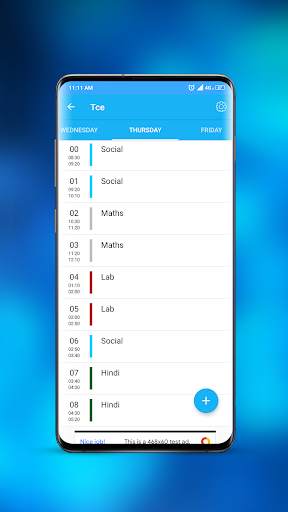 Timetable screenshot 7