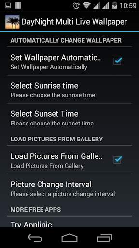 DayNight Multi Live Wallpaper screenshot 3