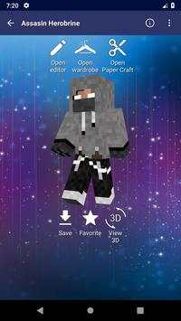 Herobrine Skins for Minecraft screenshot 6