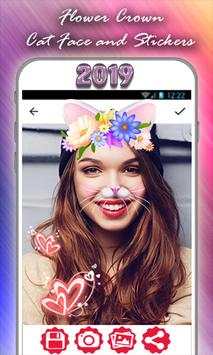 Flower Crown Camera - Collage Photo Grid Mixer Pro screenshot 2