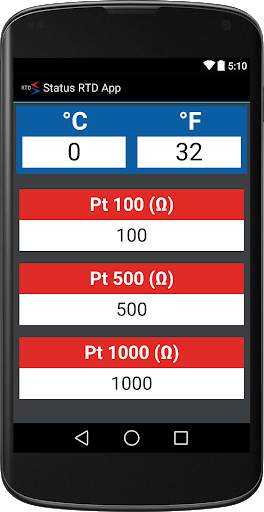 RTD Pt100 Converter screenshot 2