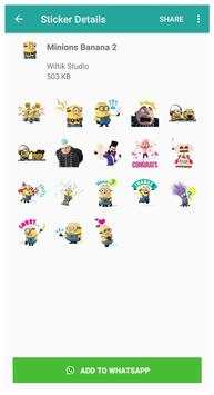 WAStickerApps Minion 2019 screenshot 2