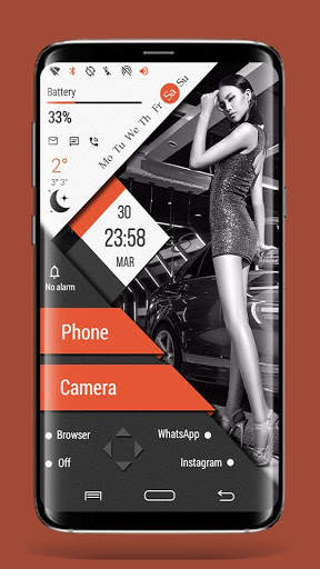 Тема Rhombus для Total Launcher screenshot 8